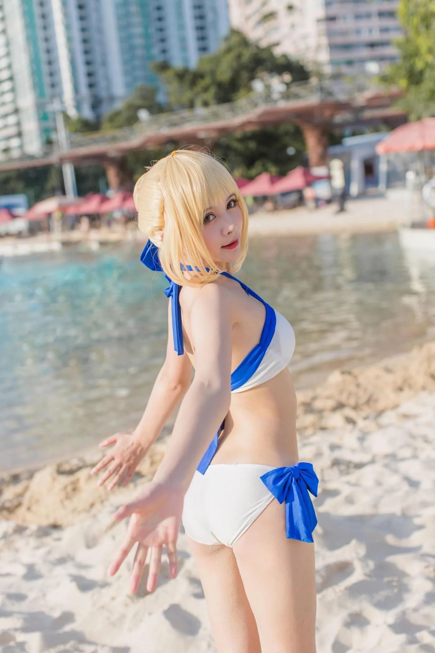 秋山AkI – NO.07 水着弓SABER [24P]插图9